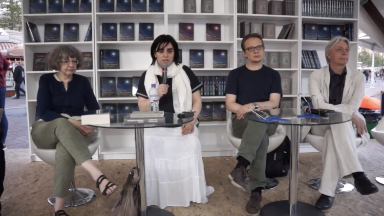 Презентация короткого списка на книжном фестивале «Красная площадь»